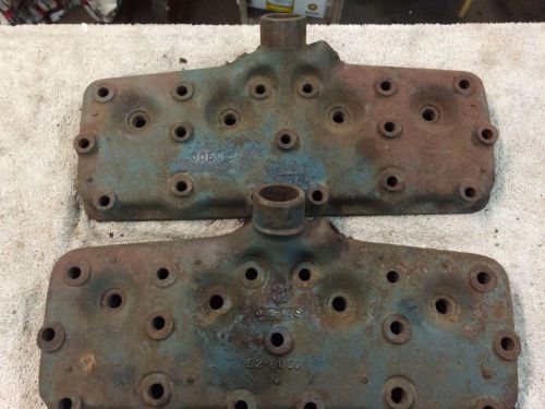 Ford flathead v8 60hp cylinder heads - original 1937-1940