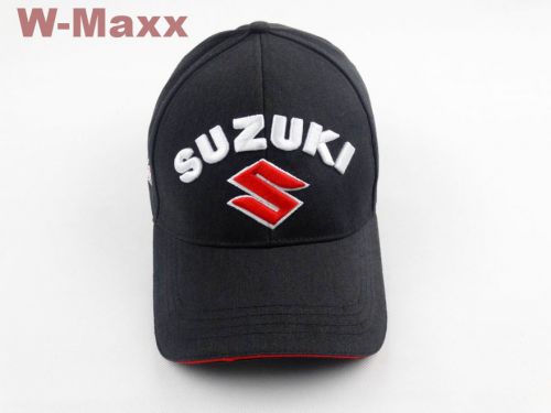 New 3d s embroidered flexfit cap hat for suzuki racing motor atv mx supercross