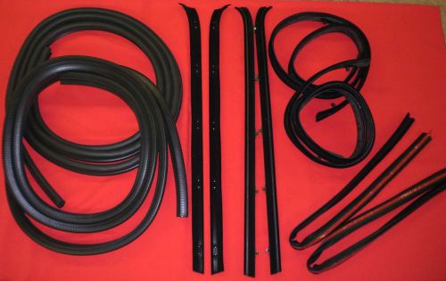 73-80 chevy gmc truck front door seal weatherstrip kit suburban blazer 1973 1980