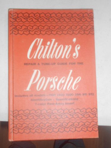 Porsche chilon repair and tune up guide