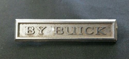 Vintage 1971 71 buick skylark by buick emblem script letters molding 1378552