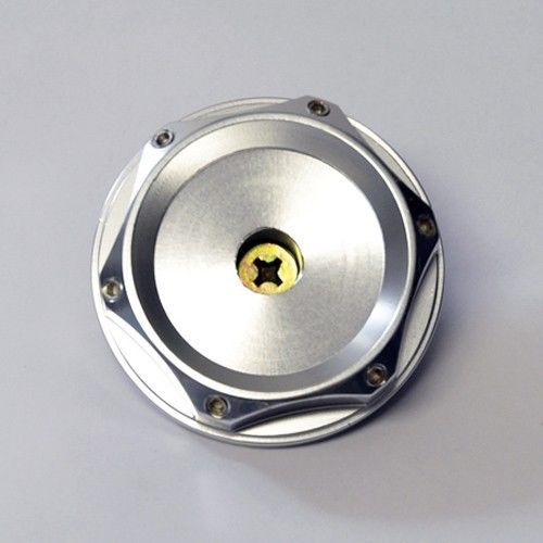 Mitsubishi 6 angle anodized silver aluminum jdm oil filler cap