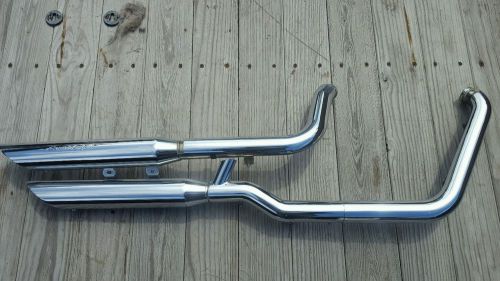 Purchase Harley Davidson 2003 Deuce, stock exhaust pipes with Screamin ...