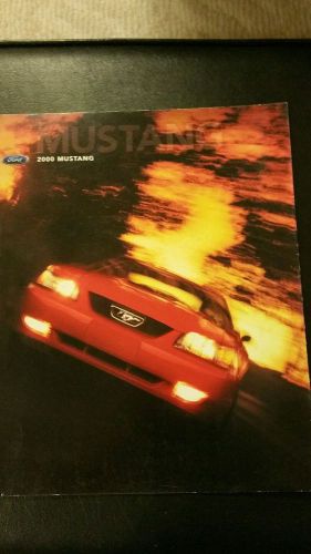 2000 ford mustang brochure