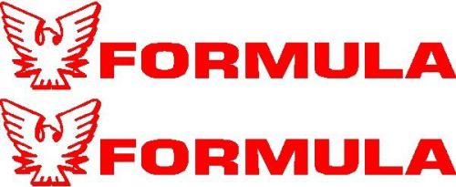 11&#034; custom formula boat decal sticker pair!!