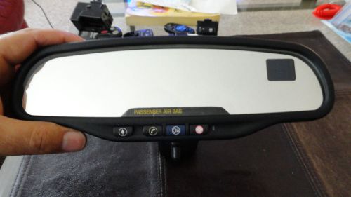 Trailblazer envoy bravada onstar compass temp rearview mirror manual dim airbag