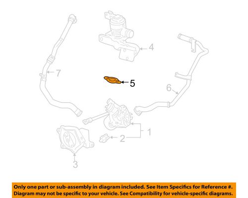 Gm oem emission-check valve gasket 12585797