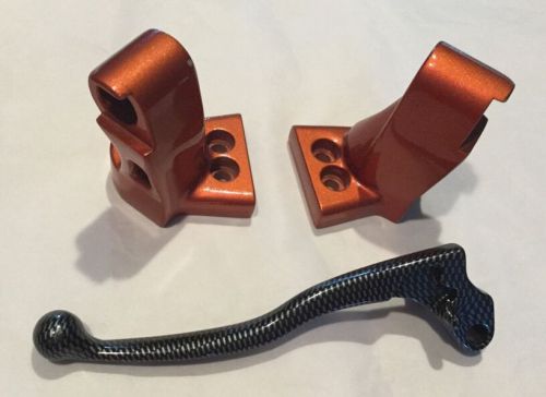 Clutch handle &amp; pair of clips for kawasiki ninja ex500