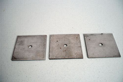 5 point harness seat &amp; sub belt mounting backup plate - set of 3