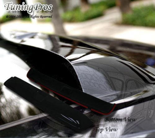 For infiniti fx37 fx50 11-16 5pcs deflector outside mount visors &amp; sunroof t2