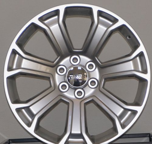 22&#034; chevy gmc rims tahoe suburban yukon sierra silverado denali ck190 wheels