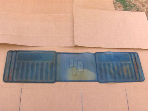 60`s- 70`s lincoln blue rear floormat continental town car interior trim part