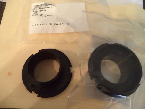 Lot of 2 military mrap air defuser vent reducer r0021664 black plastic