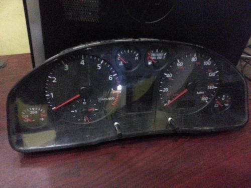 Audi audi a6 speedometer (cluster), model vin b (8th digit), mph, w/on-board c