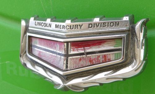 Mercury emblem nose hood front oem badge lincoln division ford 71 marquis?70 72?