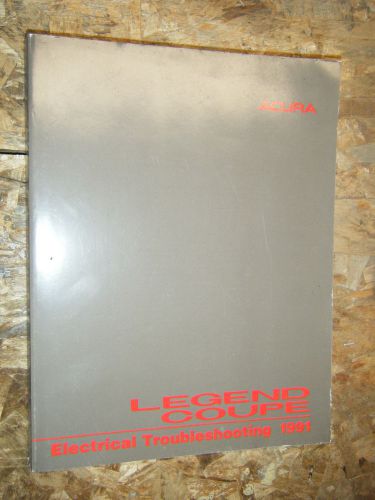 1991 acura legend coupe electrical troubleshooting factory service manual shop