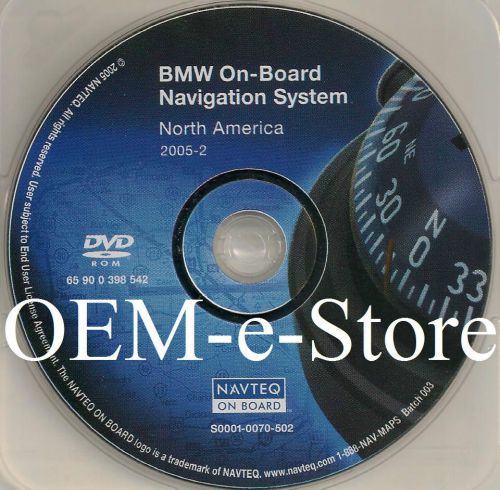 2003 bmw 525i 530i 540i sedan 525it 540it wagon navigation dvd map u.s canada