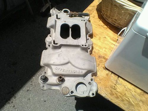 Offenhauser aluminum intake for small block chevy