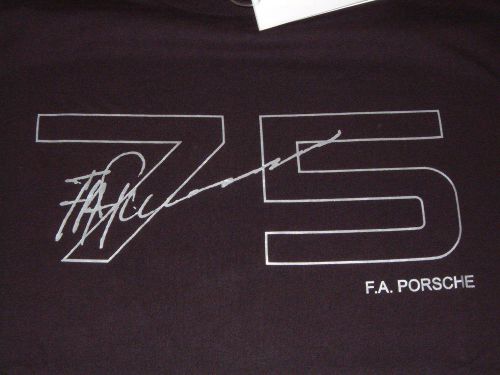 Porsche design driver&#039;s selection 75 year f.a. porsche t-shirt, usa xl, euro xxl