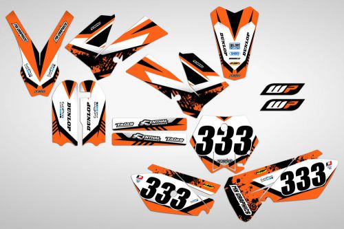 Mx graphics stickers kit decals ktm 85 2006-2012