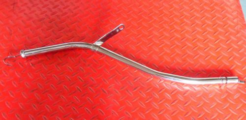 Transmission chrome dipstick gm automatic transmission with bracket turbo 400