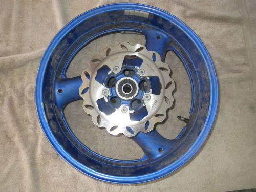 Suzuki gsxr rear rim wheel 92-95 possibly 88-91