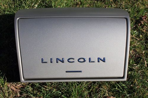 03 04 05 lincoln aviator navigation bezel trim radio center dash cover lid oem