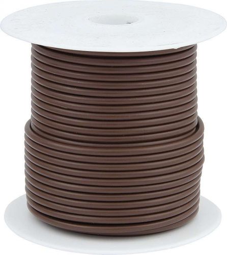 Allstar performance 14 gauge wire 100 ft roll brown p/n 76555