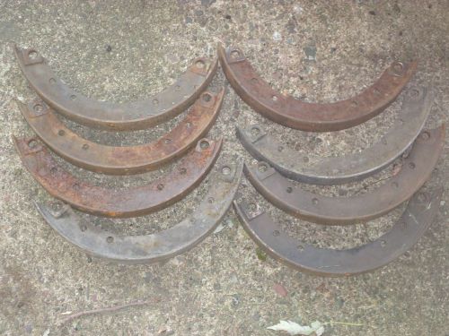 1929 1930 1931 model a ford brake shoe set matched set of eight