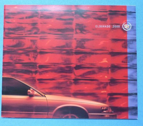 2000 cadillac eldorado dealer sales brochure~original showroom auto car catalog