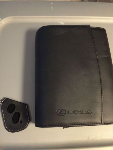 2011 lexus is owners manual package with key jacket