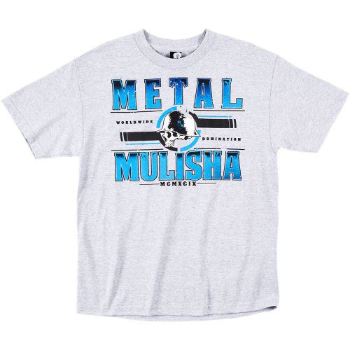 Metal mulisha pulse mens premium t-shirt heather gray