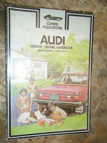 1970-1977 audi 100ls clymer service repair handbook manual shop 71 72 73 74 75