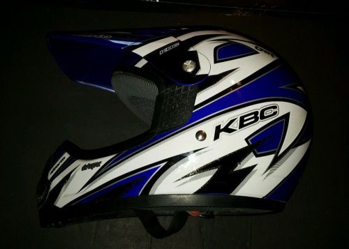 Kbc storm tkx motocross helmet adult small 55-56 cm