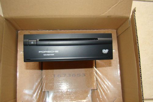 Porsche oem, factory original equipment navigation system dvd player unit