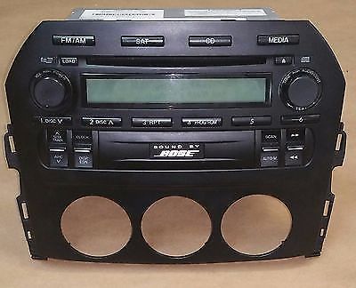 2008 mazda miata mx-5 bose stereo with 6 cd changer and factory faceplate