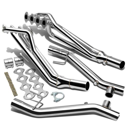 05-10 ford pony mustang 4.6 modular v8 stainless exhaust race header+gasket+bolt