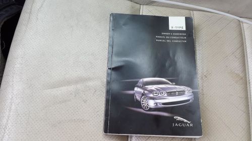 2002 jaguar x type owner manuals