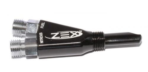 New black zex wet nitrous oxide nozzle kit for blackout system #82025b