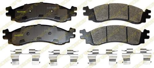 Monroe dx1158 brake pad or shoe, front-monroe dynamics brake pad