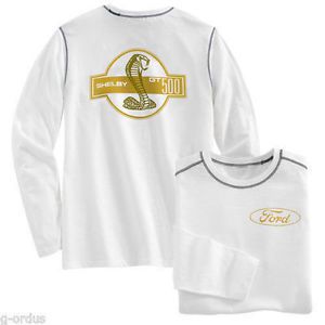 Ford mustang svt cobra shelby gt500 medium large or xl men&#039;s long sleeve shirt!