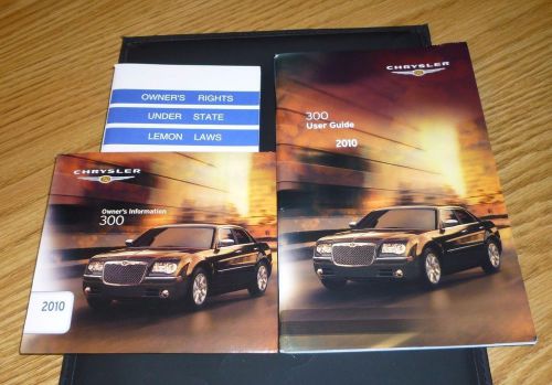 2010 chrysler 300 user guide owners manual dvd set 10 w/case