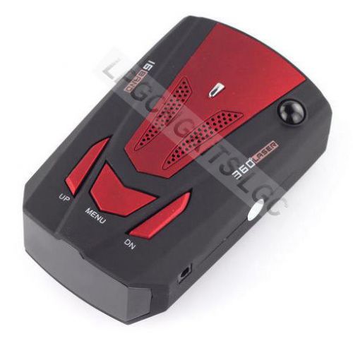 360° car anti radar laser detector speed limited detection voice alert