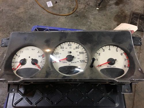 2001 pt cruiser speedometer instrument cluster