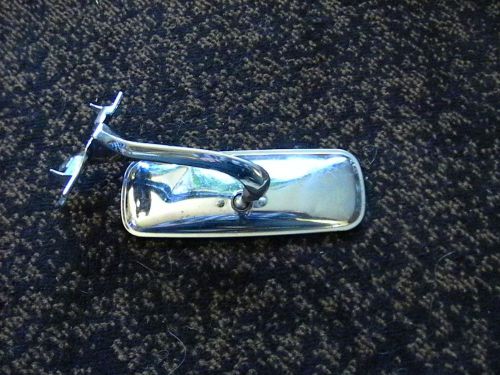 1956,57,58,59 buick,inside, rear view mirror,chrome ,nice piece.