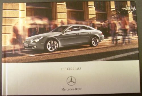 2007 mercedes-benz cls class hard cover prestige sales brochure uk edition rare!