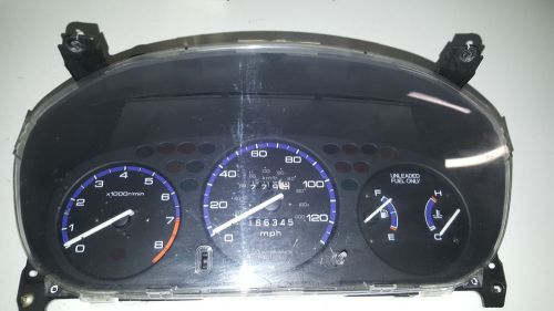 96 97 98 99 00 honda civic ex lx instrument cluster 5 speed manual 166k