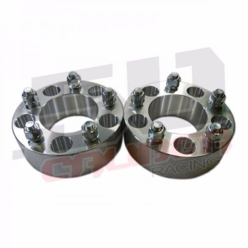 2 5x150 1.5&#034; wheel spacer 5 lug for toyota landcruiser 1998-2008 cnc 14x1.5 stud