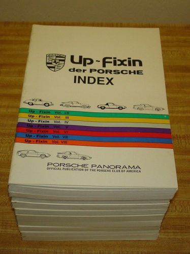 Up-fixin der porsche complete volumes 1, 2, 3, 4, 5, 6, 7, 8, 9, 10, 11 + index