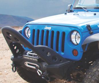 Jeep wrangler smittybilt jk m.o.d front bumper stinger attachment